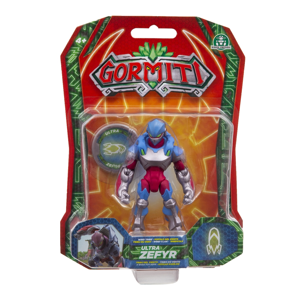 Gormiti Personaggi 8 Cm - KARAK, Action Figure Articolata Con Accessorio, Ispirata Alla Serie TV, Giochi Preziosi